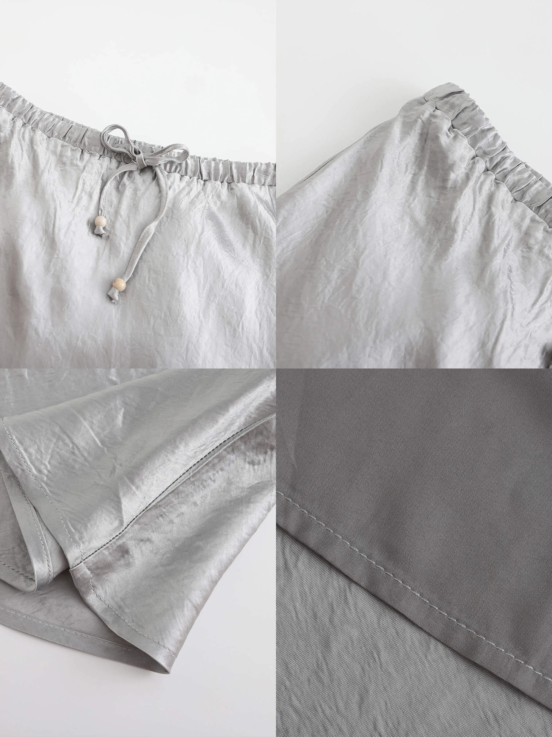 100% Heavyweight Acetate Bias Cut Skirt