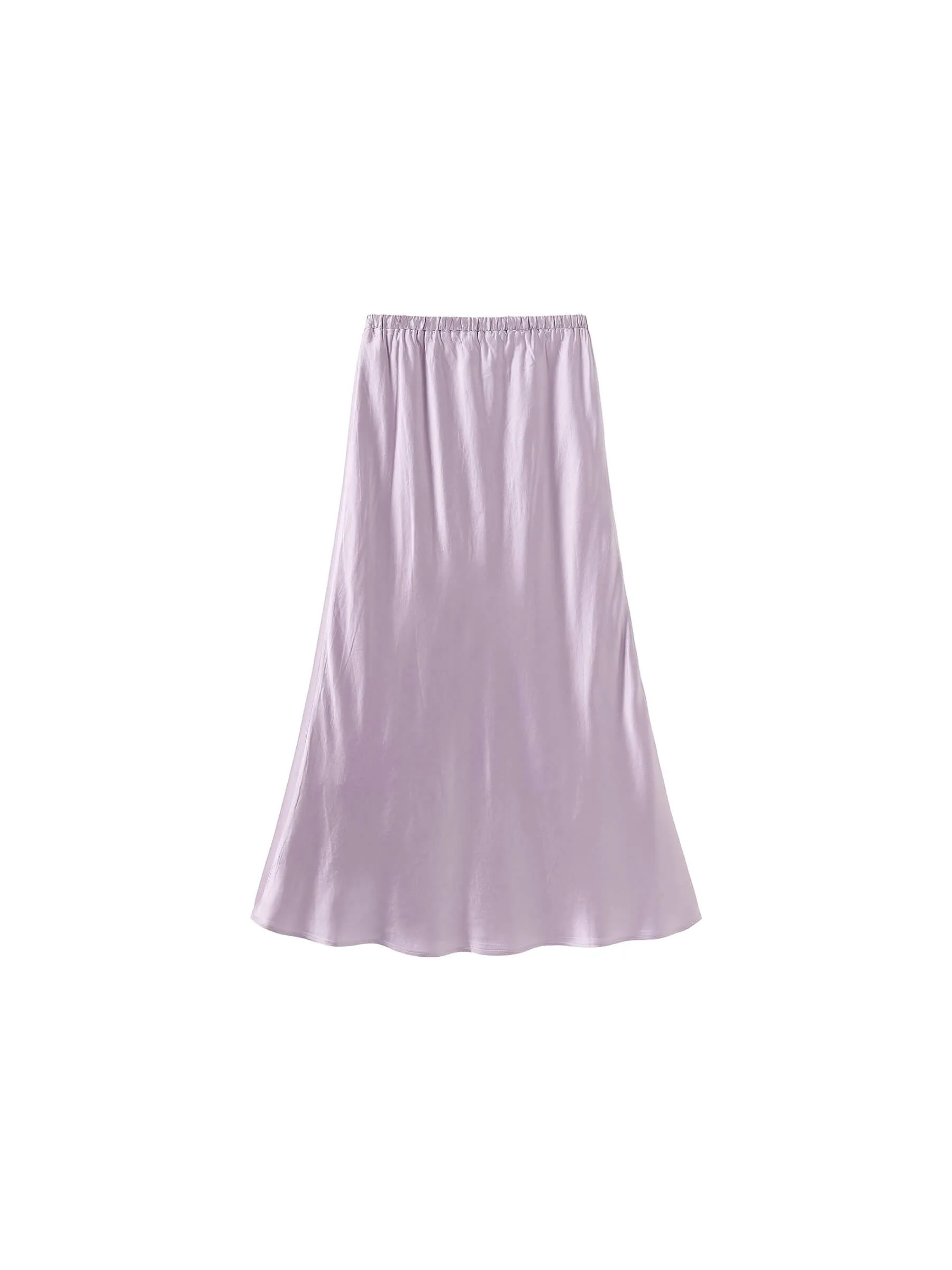 100% Heavyweight Acetate Bias Cut Skirt