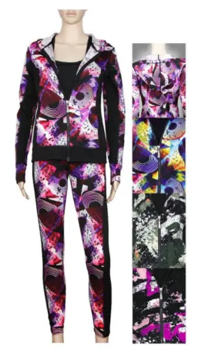 3 PC Ladies Fashion Active Wears Wholesale