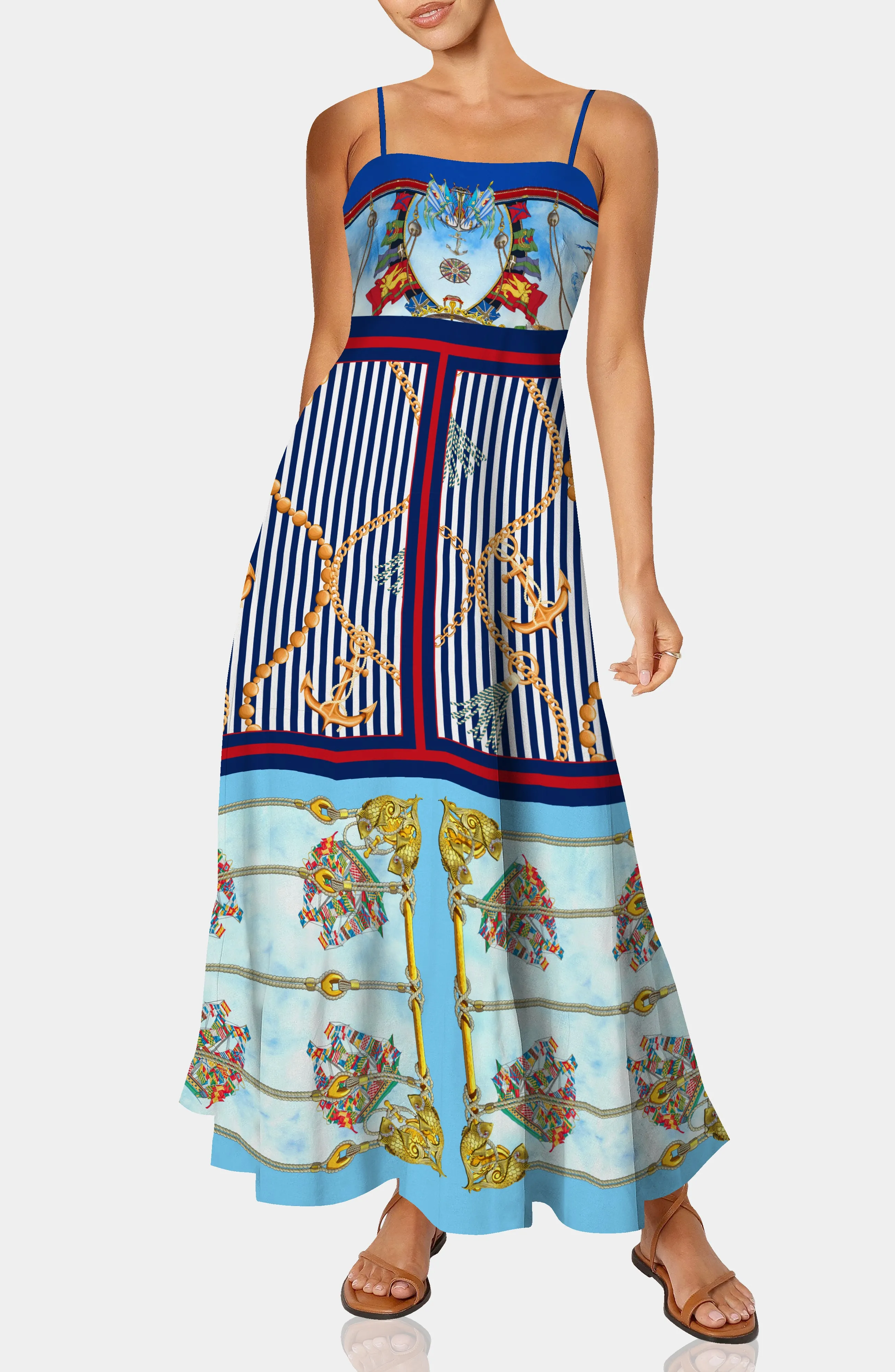 Anchors and Boats Summer Dress