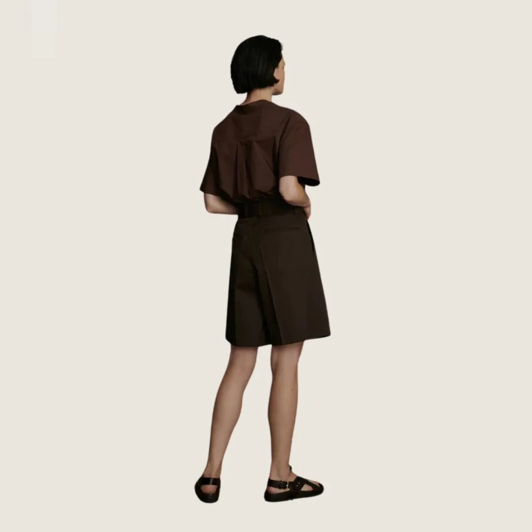 Aurelie Short (Dark Brown)