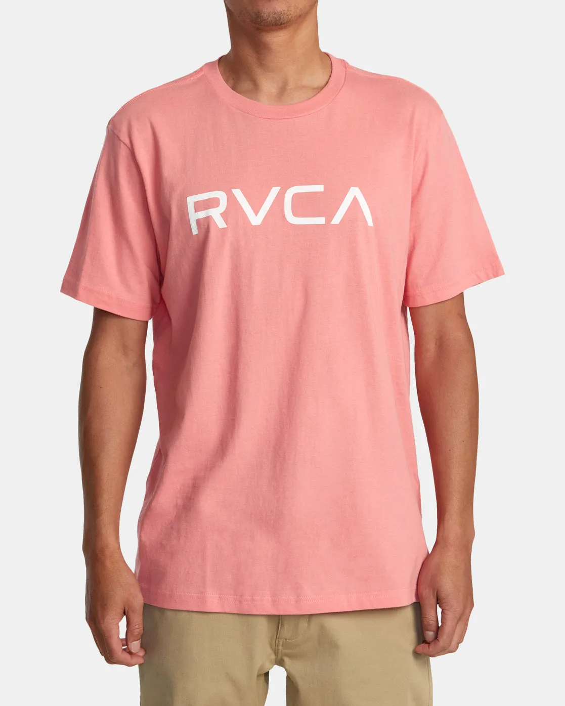 Big RVCA Tee - Vintage Salmon