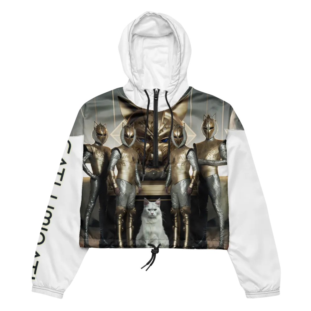 Cattica Force cropped windbreaker