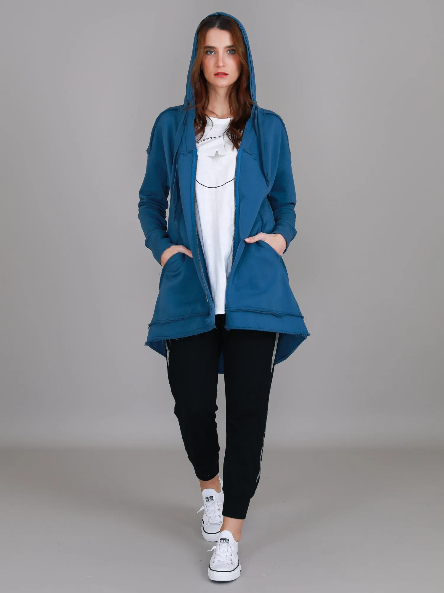 Charlie Sweatshirt Hooded Jacket