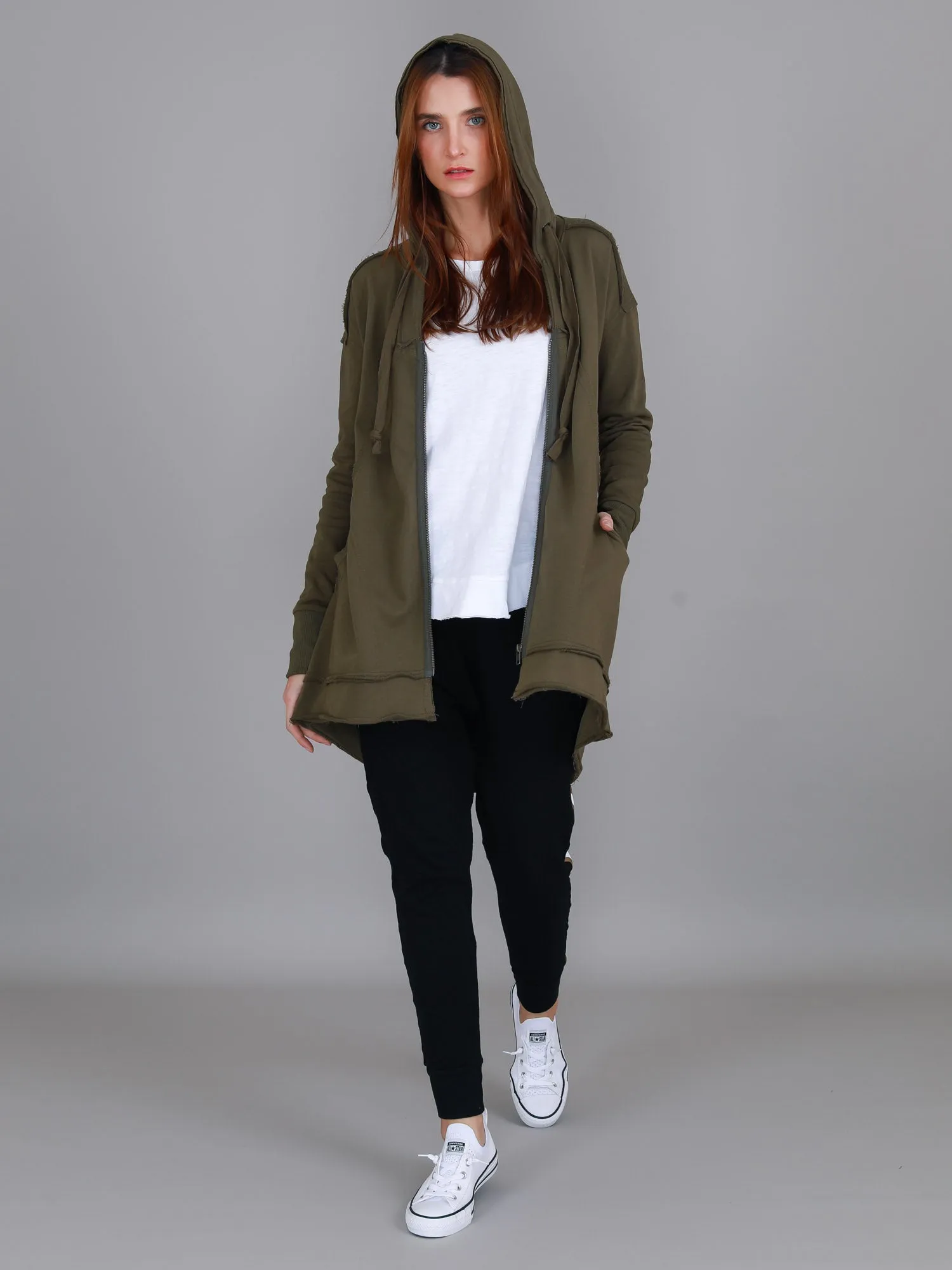 Charlie Sweatshirt Hooded Jacket