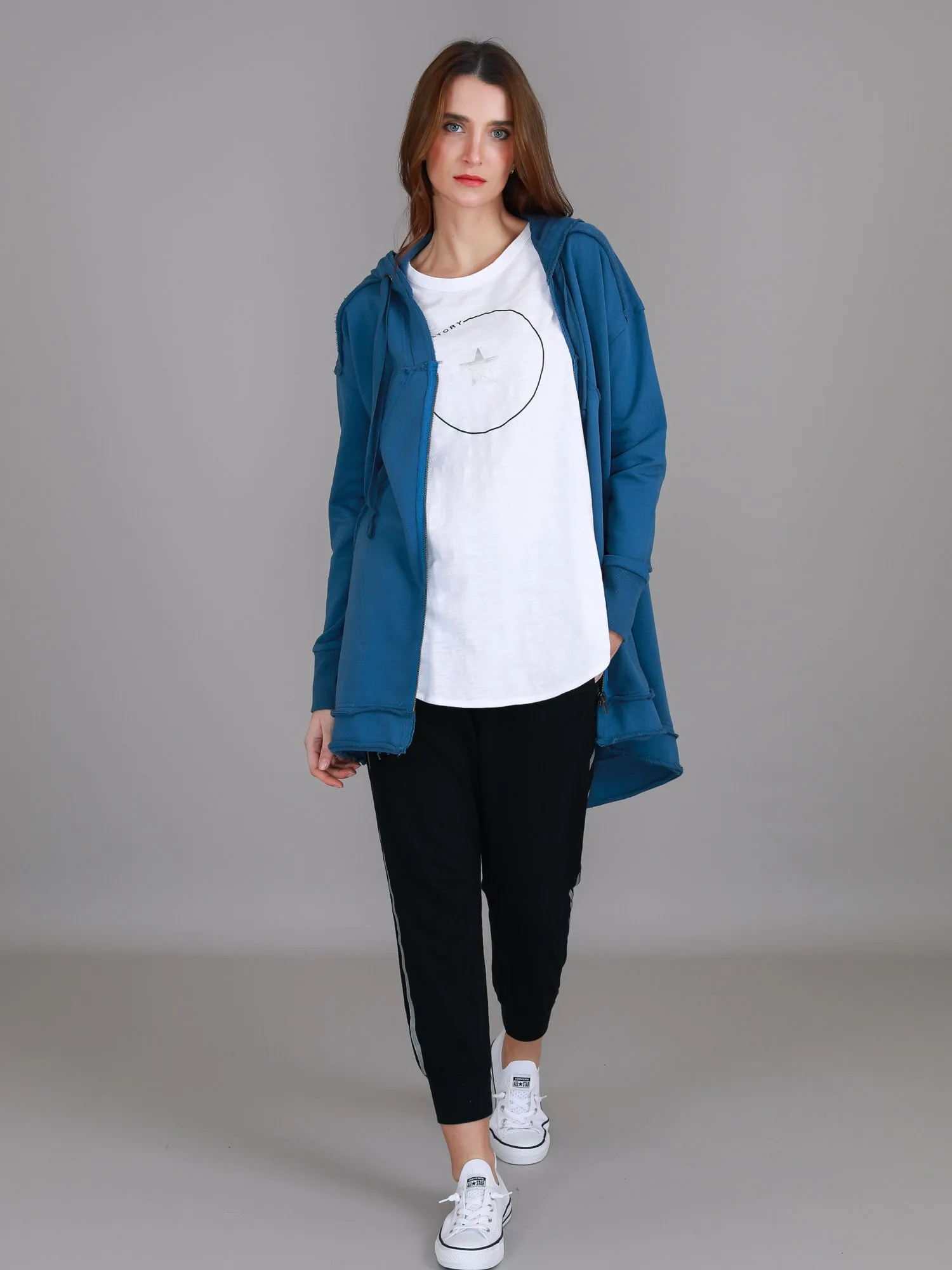 Charlie Sweatshirt Hooded Jacket