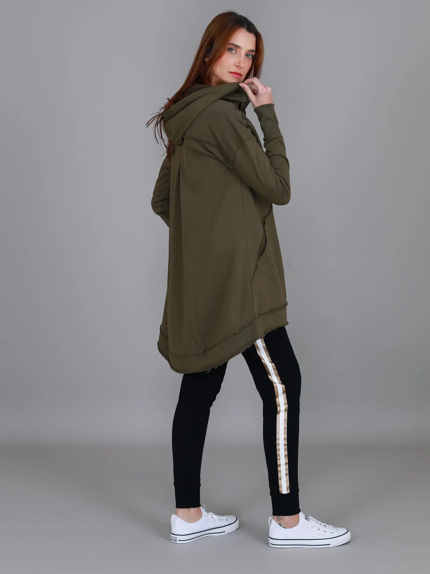 Charlie Sweatshirt Hooded Jacket
