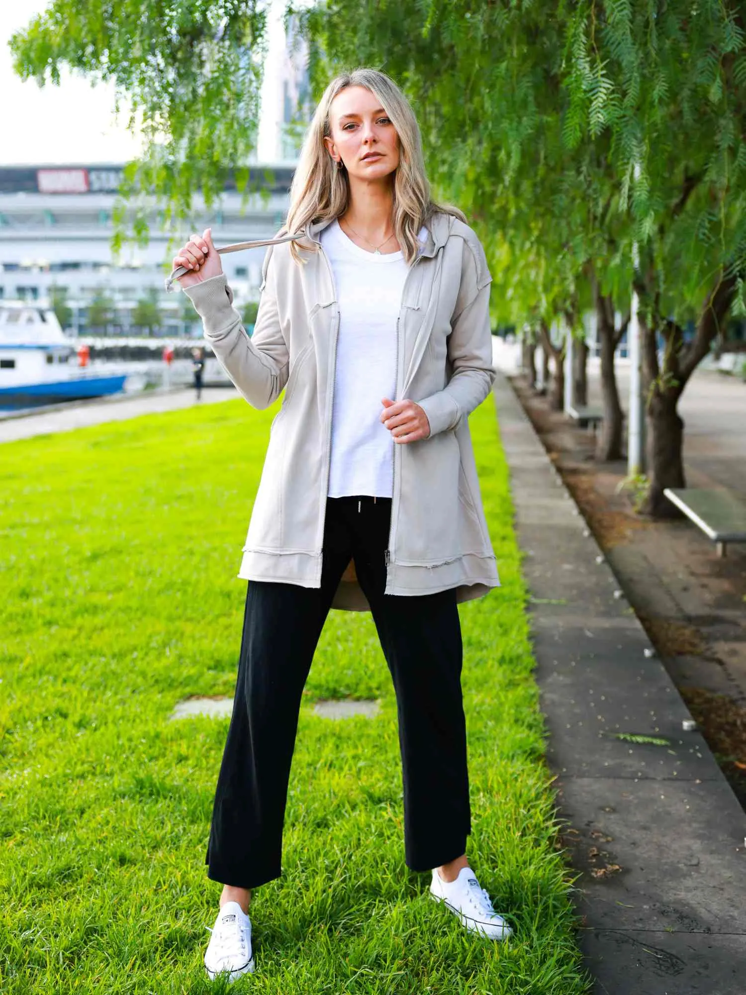 Charlie Sweatshirt Hooded Jacket