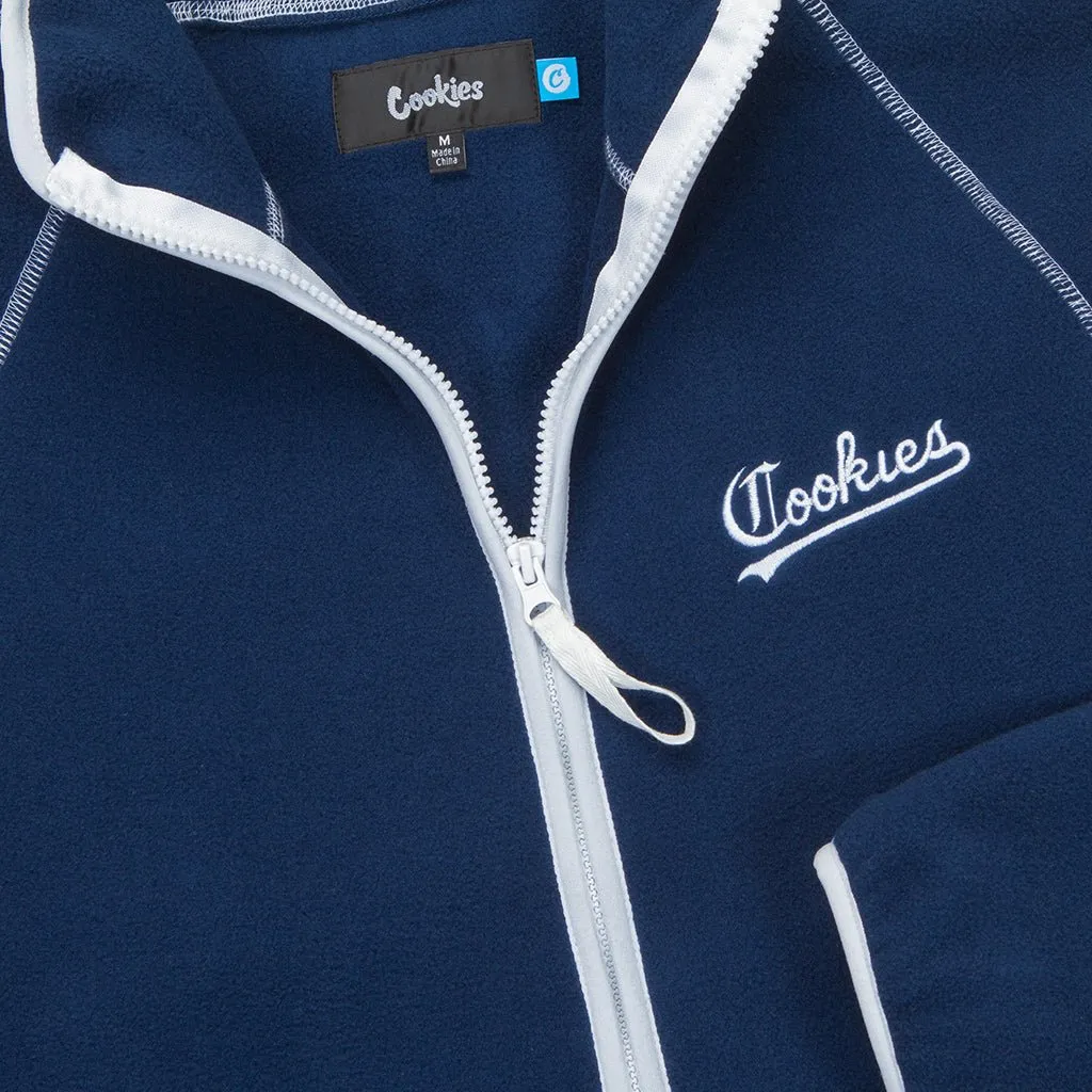 Cookies "Ivy League" Lightweight Micro-Fleece Jacket - Navy