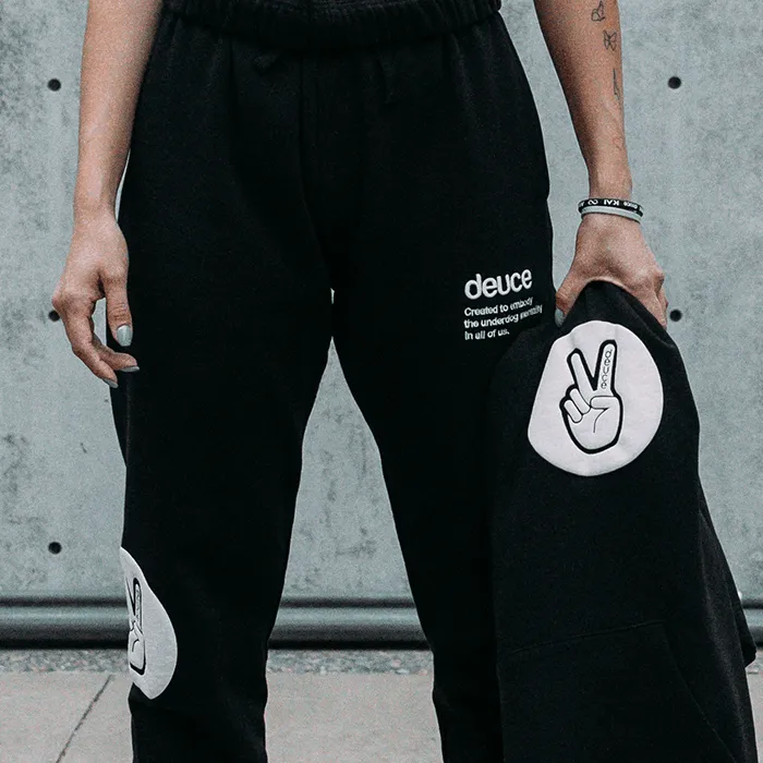Deuce Premium Sweat Pants | Black