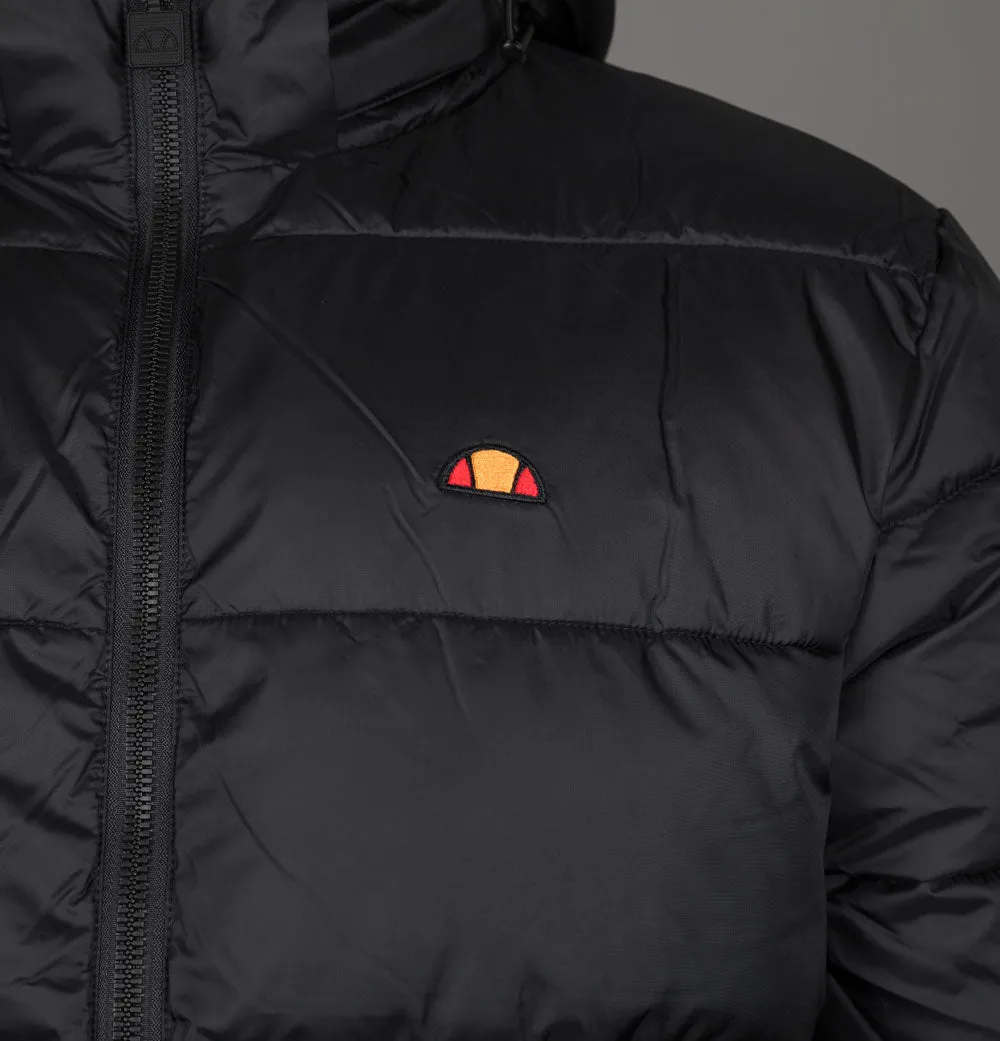 Ellesse Paddero Hooded Puffer Jacket Black