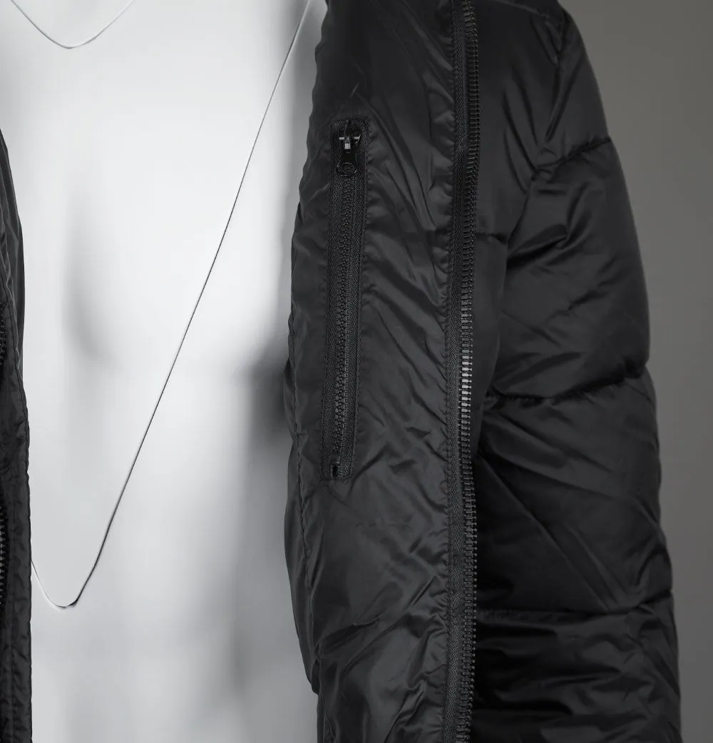 Ellesse Paddero Hooded Puffer Jacket Black