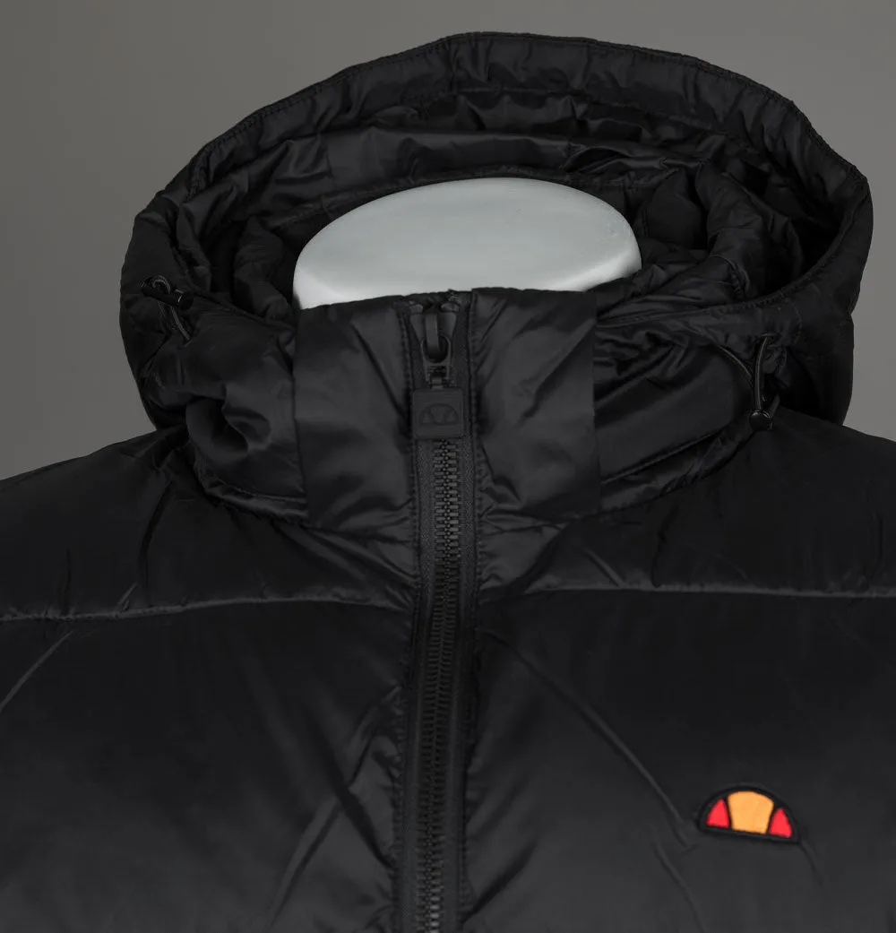Ellesse Paddero Hooded Puffer Jacket Black