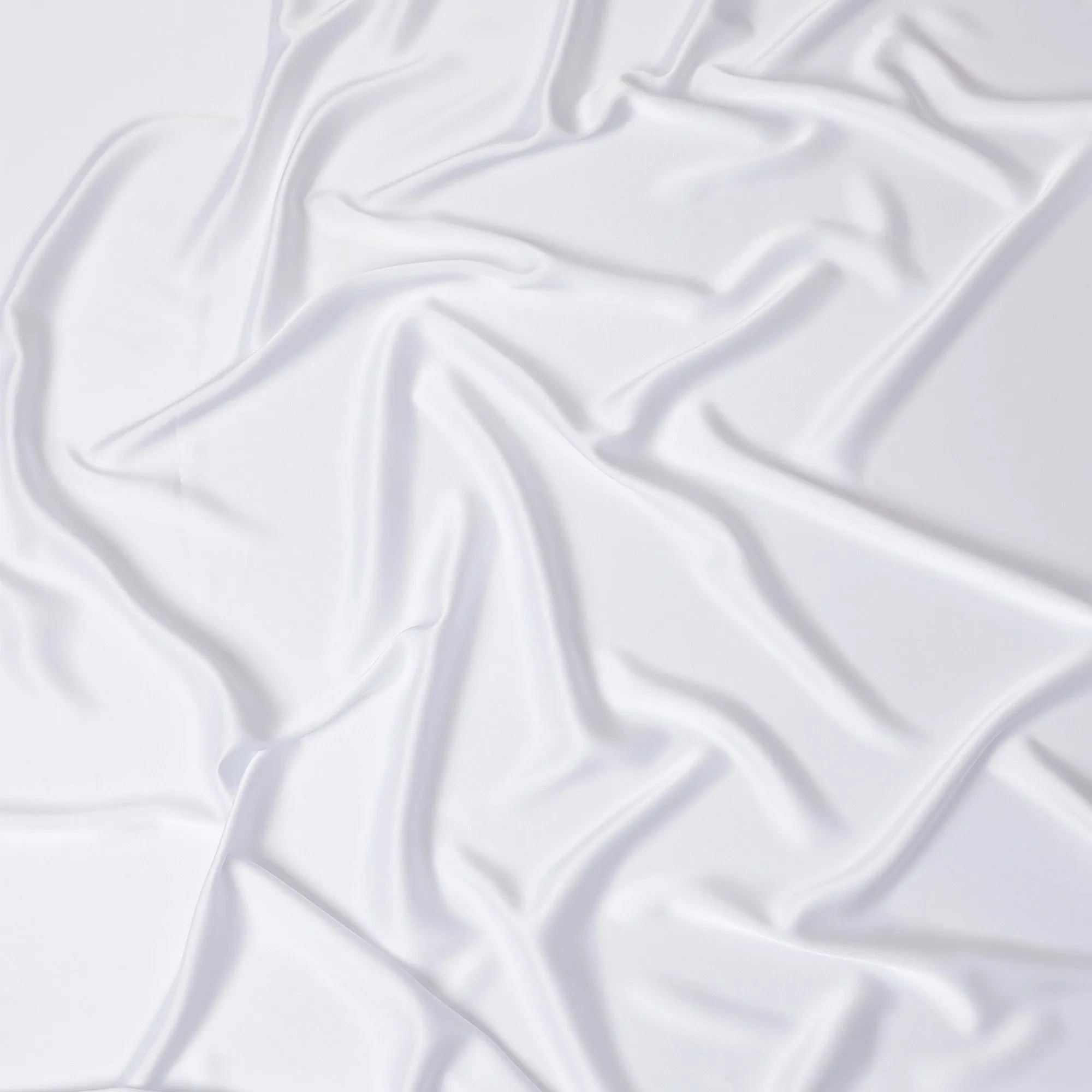 Ivory Grace Crepe Satin Fabric: Luxurious Drape from Japan-D17599