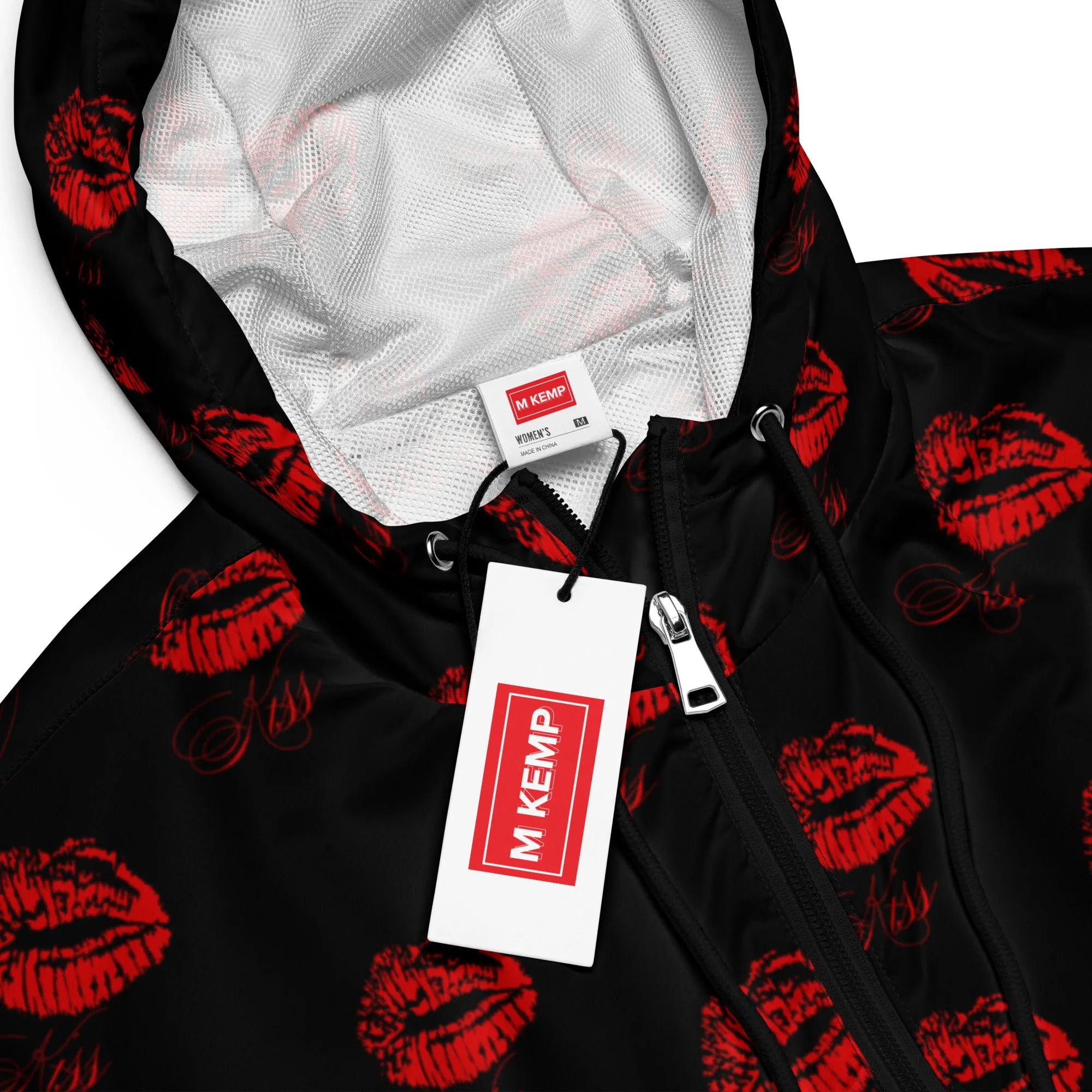 Kisses Women’s cropped windbreaker