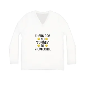 Long Sleeve Shirt - Pickleball 'No Sorries' Design