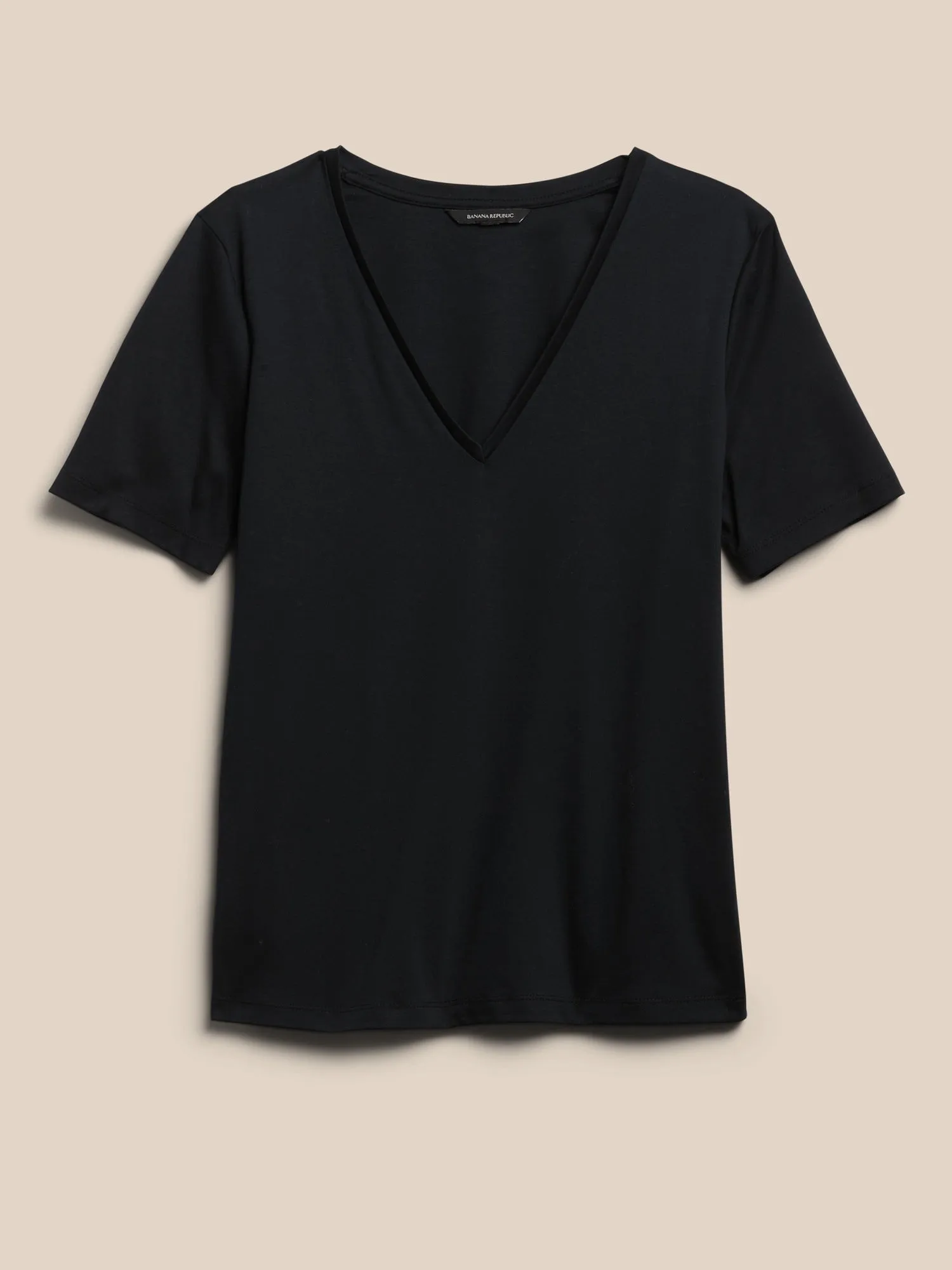 Luxe Touch V-Neck T-Shirt