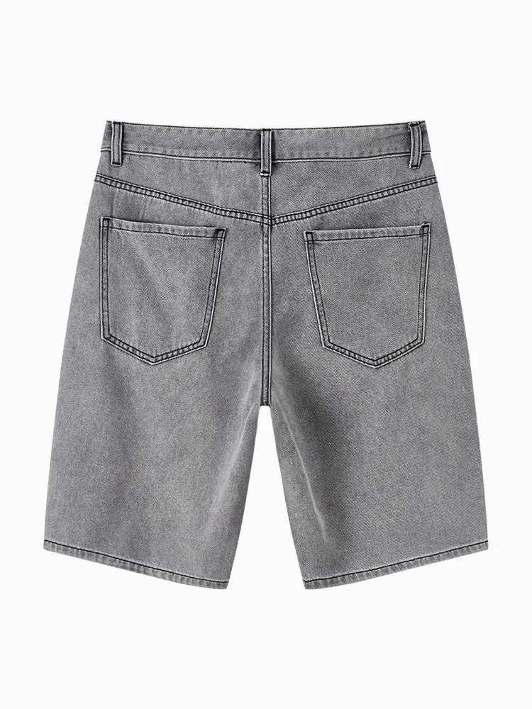 Men's Denim Stretch Cool Straight Pants