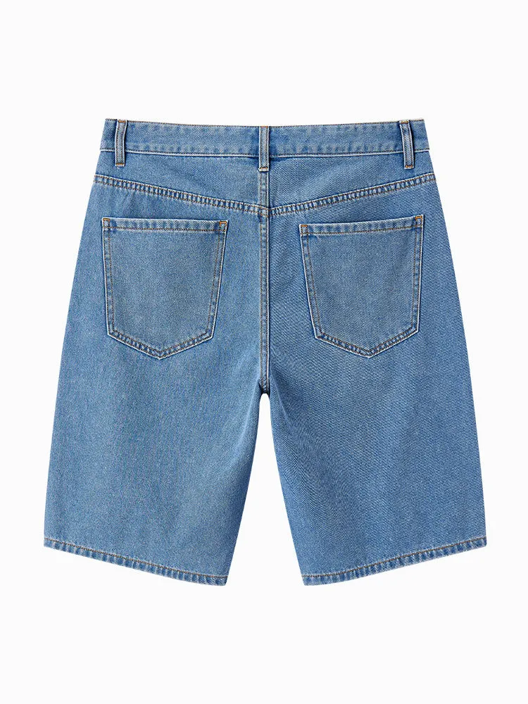 Men's Denim Stretch Cool Straight Pants