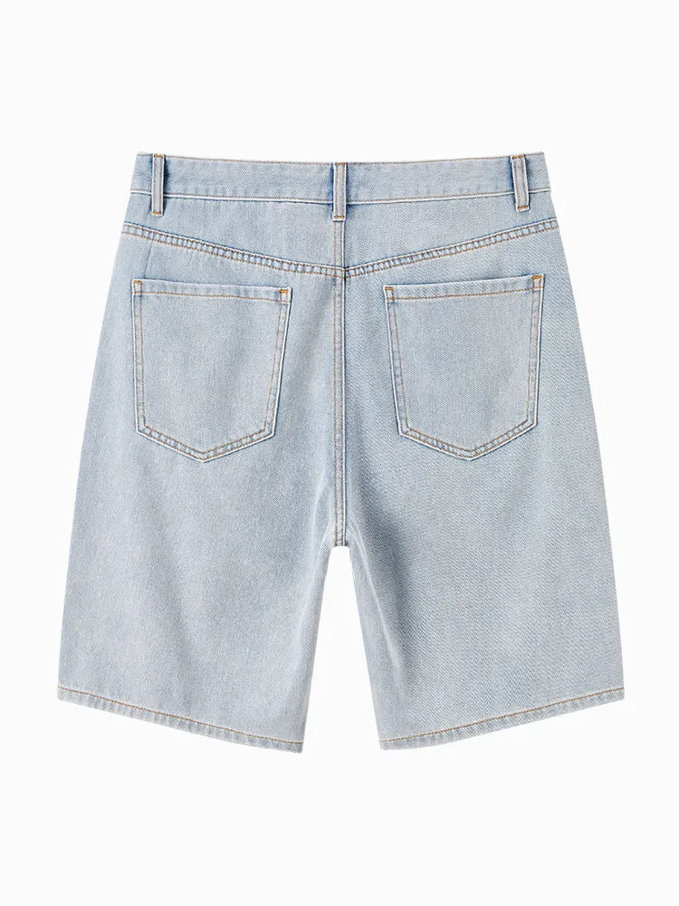 Men's Denim Stretch Cool Straight Pants