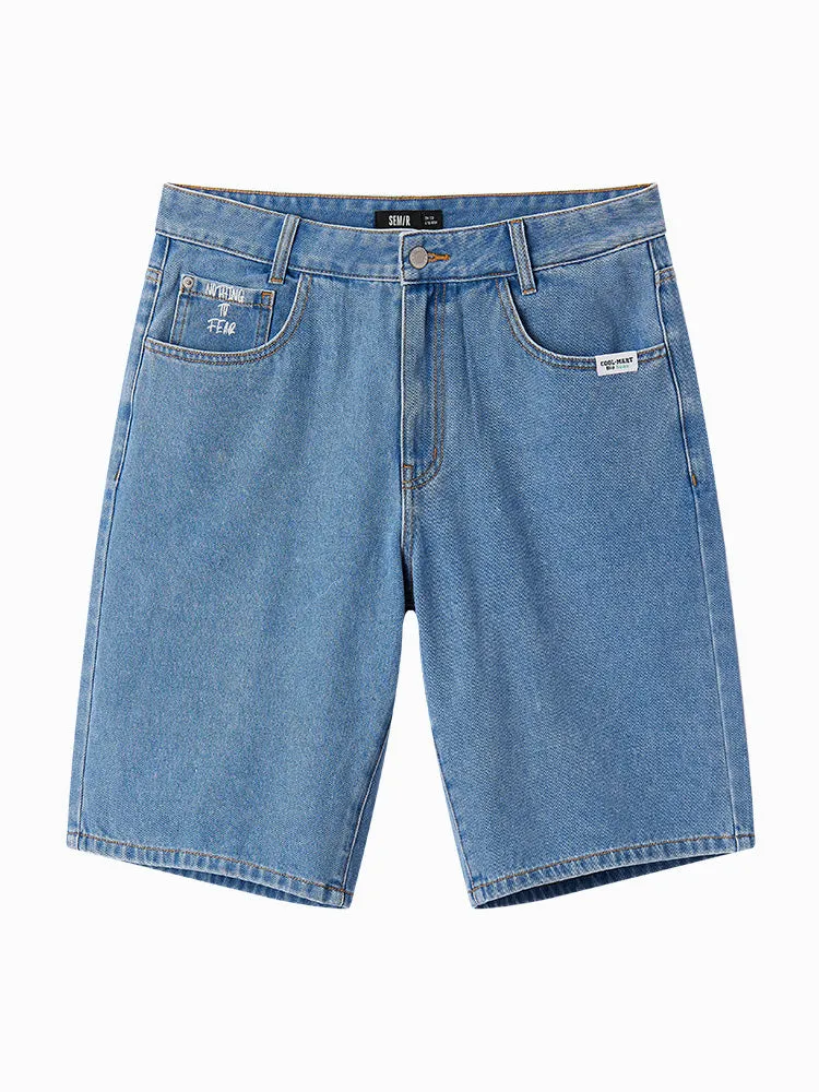 Men's Denim Stretch Cool Straight Pants