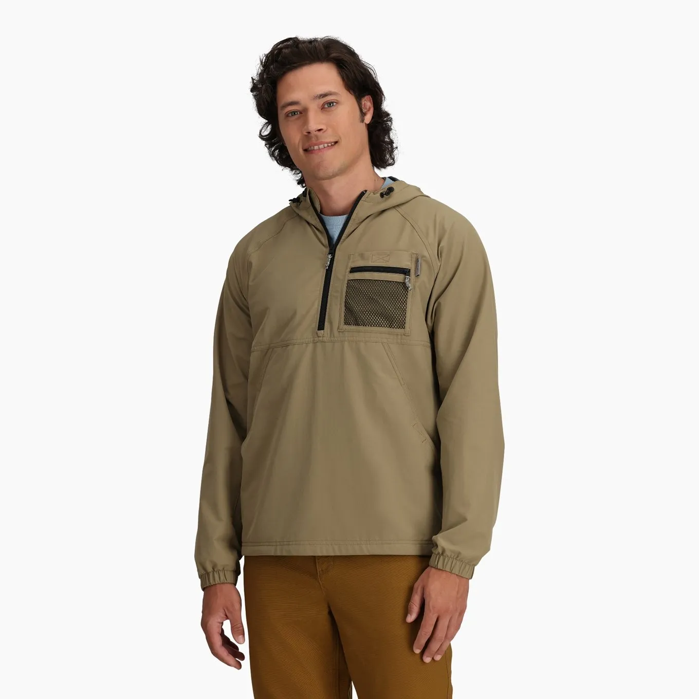Men's Merced Anorak - Covert Green
