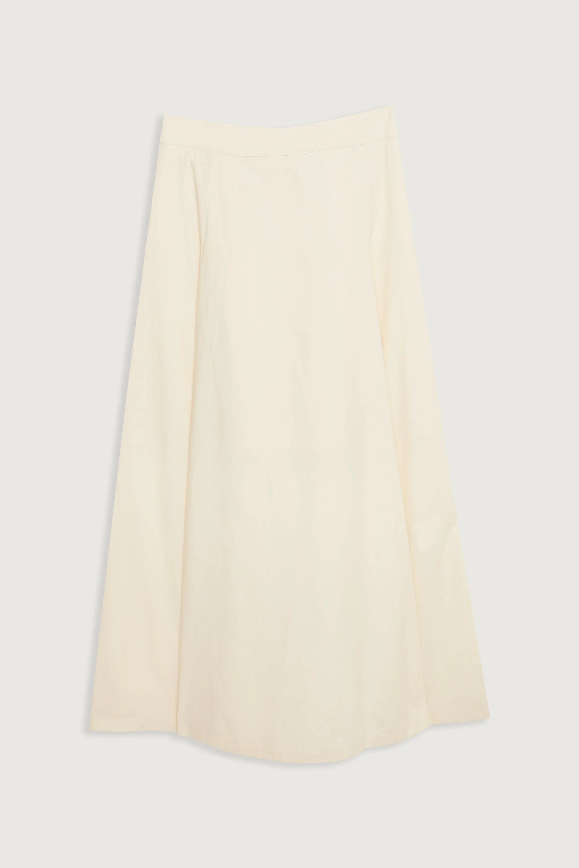 MIDI A-LINE SKIRT