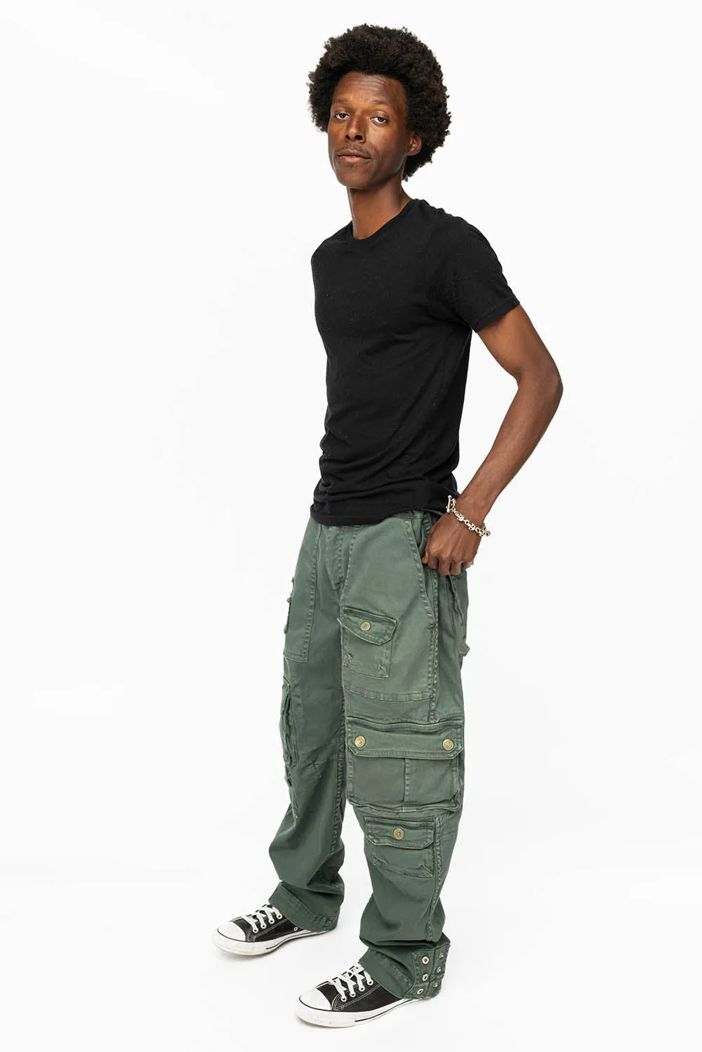 ORIGINAL ROBIN’S JEAN CALL OF DUTY CARGO PANTS IN FOREST WASH