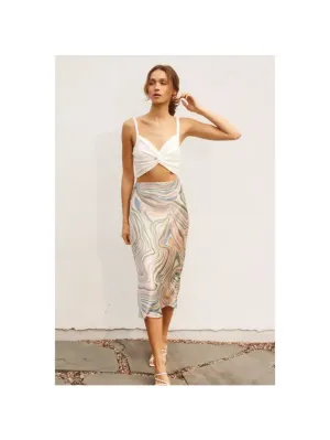 So Fresh A Line Midi Skirt