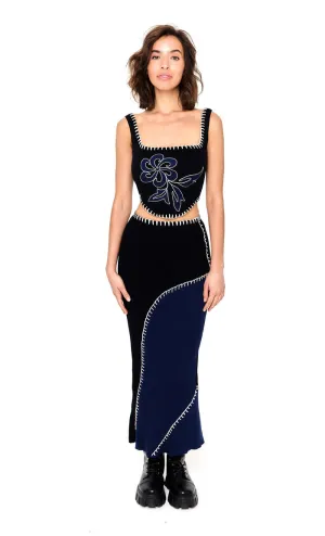 Vera Rib Knit Maxi Skirt