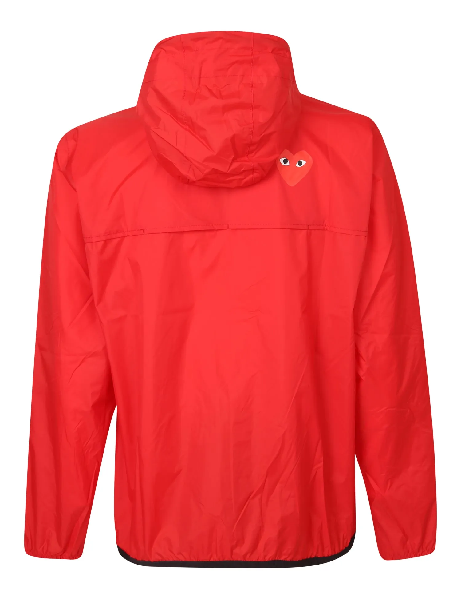 Zip-up hooded jacket